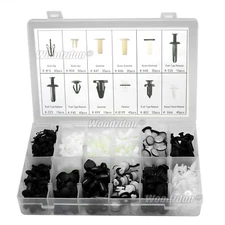 370 Clips Bumper Trim Panel Body Fastener Push Rivet Retainer Kit For Mitsubishi