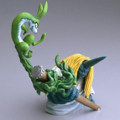 Ushio and Tora One Coin Figure Hitotsuki & Izuna Kotobukiya Ushio to Tora