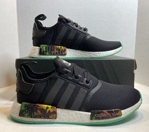 nmd preto com verde