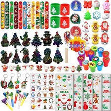 209PCS Christmas Party Favors for Kids, Christmas Stocking Stuffers Assortmen...