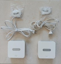 Sonos Bridge - White - with Power Supply - sold as a pair - pre-owned
