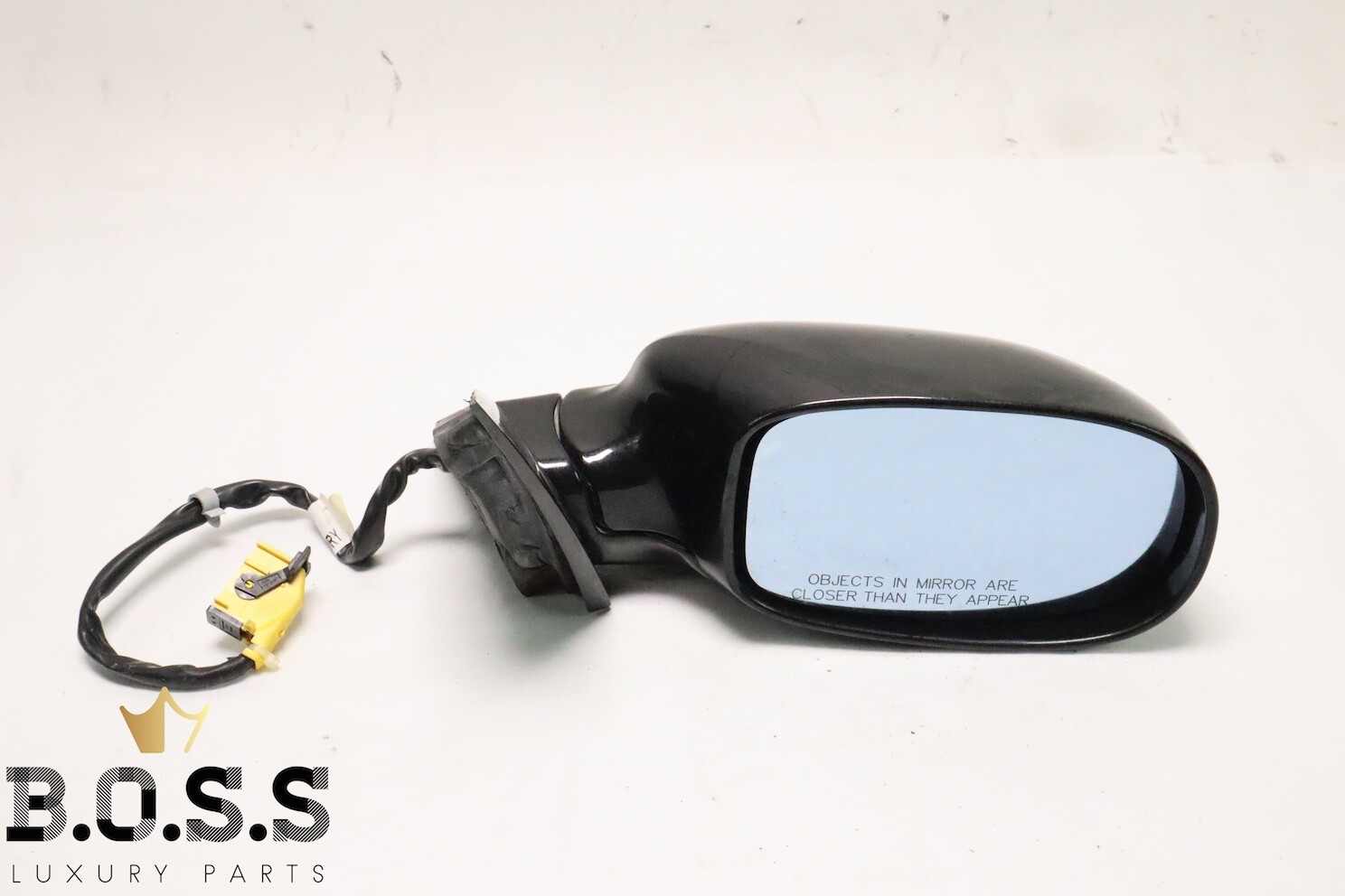 04-08 MASERATI QUATTROPORTE M139 FRONT RIGHT PASS. DOOR SIDE VIEW MIRROR BLACK