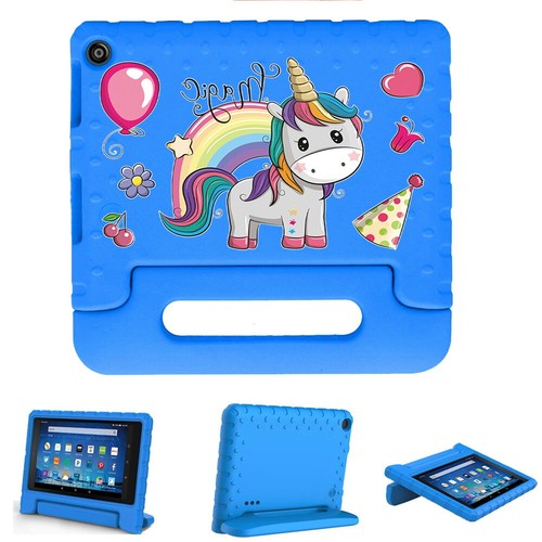 ShockProof EVA Handle Kids Stand Cover Case For Amazon Fire HD 8/HD 8 Plus/2024 - Picture 19 of 33