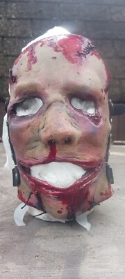 Hand Made Leather Face, Slipknot Inspired Mask.