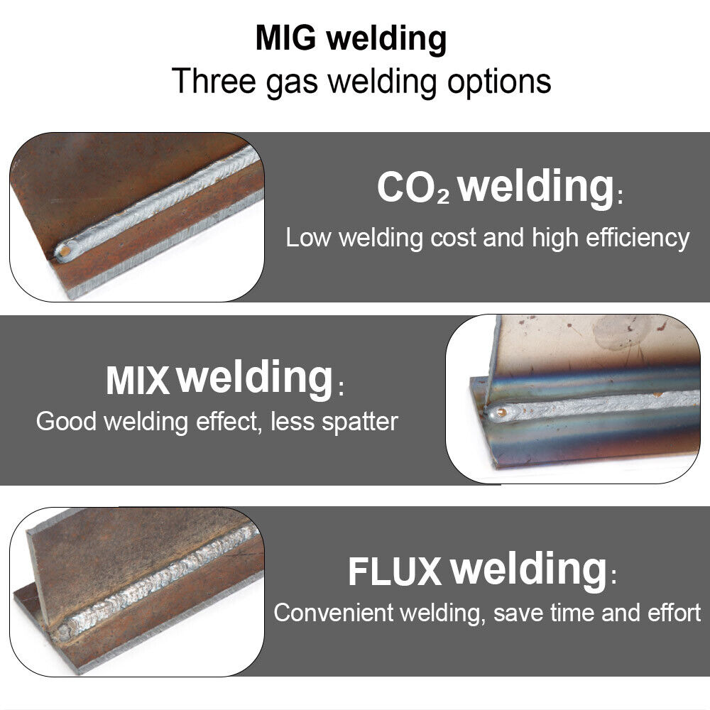 4 in 1 MIG MAG Elektroden Schweißinverter 200A Schweißgerät TIG MMA ARC Welder