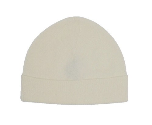 NWT Charter Club Luxury 100% Cashmere Hat – Ivory– One Size 