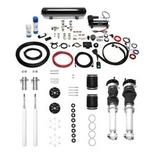 TA Technix Luftfahrwerk + Airmanagement für BMW 5er E34 19L Tank schwarz