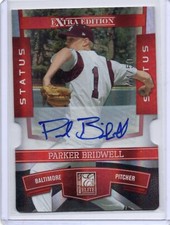 2010 Elite Extra Edition Autograph Parker Bridwell 44/50 Auto