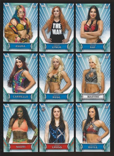 2019 Topps WWE Women's Division Complete 100 Card Set - Picture 3 of 12