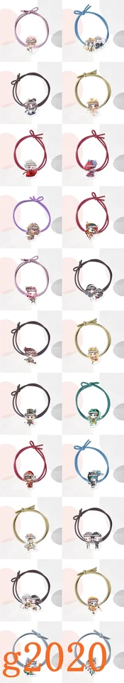 全新 Identity V 动漫发带 头发绳 橡胶带 头发 装饰 女孩 马尾辫 — 第 3/4 张图片