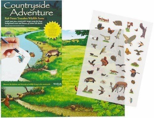 Countryside Adventure Rub Down Transfers