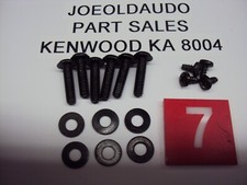 Kenwood KA-8004 Amplificatore Hardware di montaggio con custodia in metallo. Separazione KA-8004.