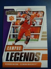 2021 Contenders Draft Picks Campus Legends #1 Deshaun Watson - Clemson Tigers