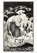 Hoytema, Kerstnacht Poster Framed/Unframed/Digital Poster Vintage Wall Art Print