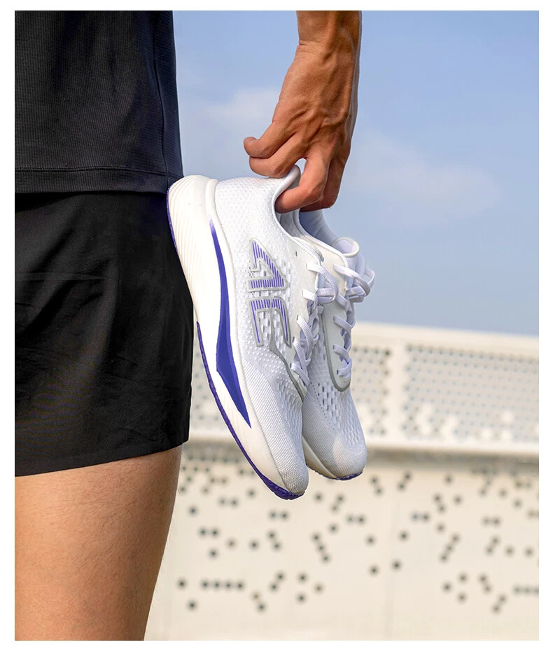 Unisex Atlético Correr Deportes Zapatos Transpirables Cómodos Amortiguación Tenis Foto 4 de 4