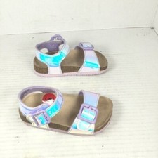 Children's Place Kid's Girl's Sandals Iridescent Sandal Children Footwear Size 6
