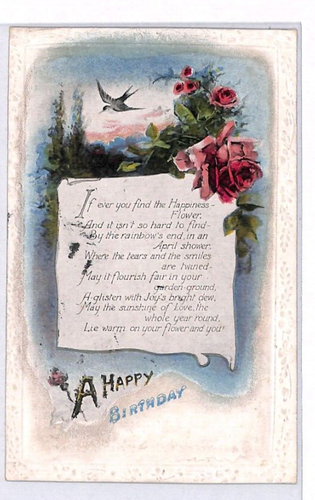 GB KGV Postcard 1d *SCARLET-VERMILION* SG.361 Shade 1919 CDS {samwells}YK312 - Picture 3 of 15