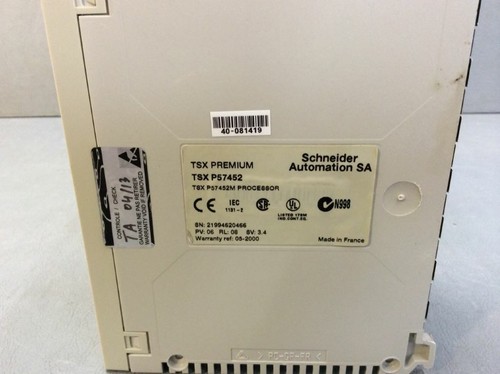 SCHNEIDER ELECTRIC:TSXP57452,PROCESSEUR 57 FIPIO/FIPWAY - Imagen 3 de 3