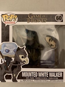 white walker on horse funko pop