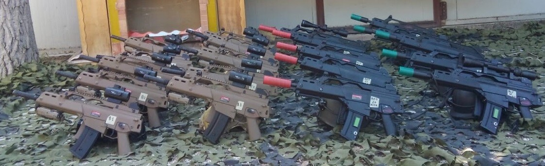 Lot Matériel Laser Game / RED RAY – Répliques Fonctionnelles D’occasion