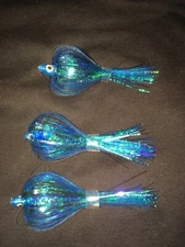 High Percentage Salmon Trolling Flies Pack Of 3- 4” Unrigged