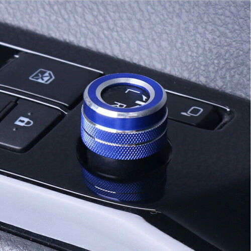 Rearview Mirror Adjust Knob Ring For Toyota Corolla 2020-2023 1pcs Blue Aluminum - Picture 5 of 7
