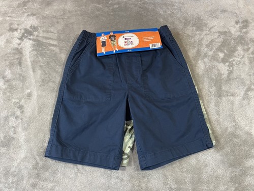 Member's Mark Boys 2-Pack Woven Shorts Blue/Camo Size 10/12 - 第 1/5 張圖片