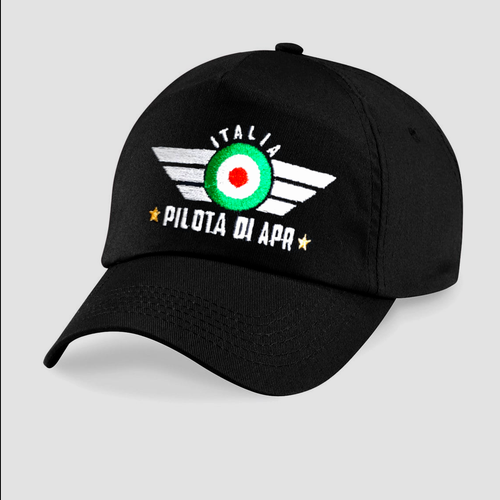 CAPPELLO PILOTA APR - Ricamato Cappellino Pilota APR | eBay