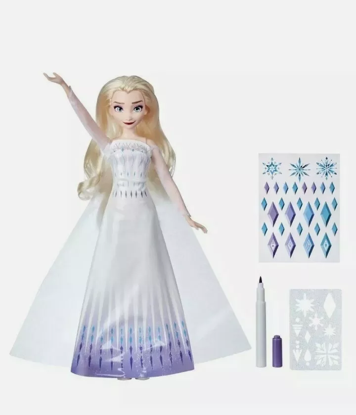 Elsa dress best sale for doll