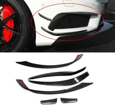 Passend f&uuml;r Mercedes Benz W176 A180 A200 A250 A45 Carbon Air Flaps Schwarz