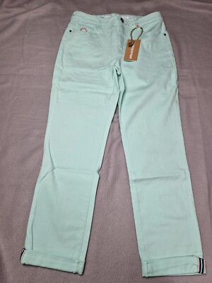 Alife and Kickin AileenAK Jeans Mint High rise Straight Hose Damen - Gr. W29/L30