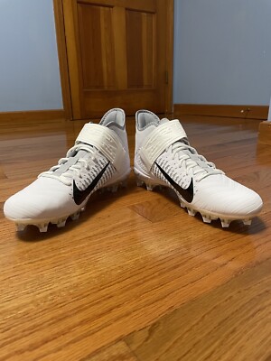 【5/27まで】 Nike Alpha Menace Pro 2 P 11.5 Nike Alpha Menace Pro 2 Mid Lineman Football Cleats White