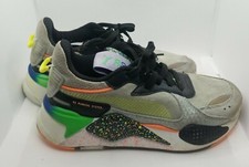 Puma RS-X Retro Running System Shoes Children's Size 5 Big Kids Neon