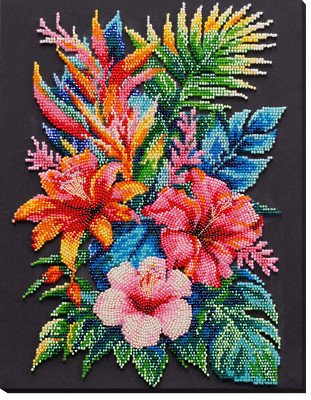 PARADISE DELIGHT, ABRIS ART PERLENSTICKSET groß AB-935