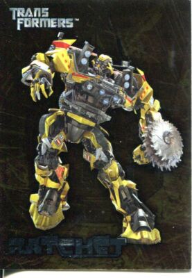 Transformers The Movie Embossed Chase Card #9 Ratchet