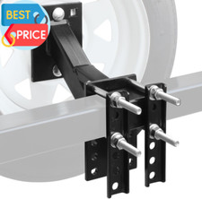 50214 Spare Tire Carrier Mount for Utility Boat Trailer Bracket Holds 4 Lugs 4