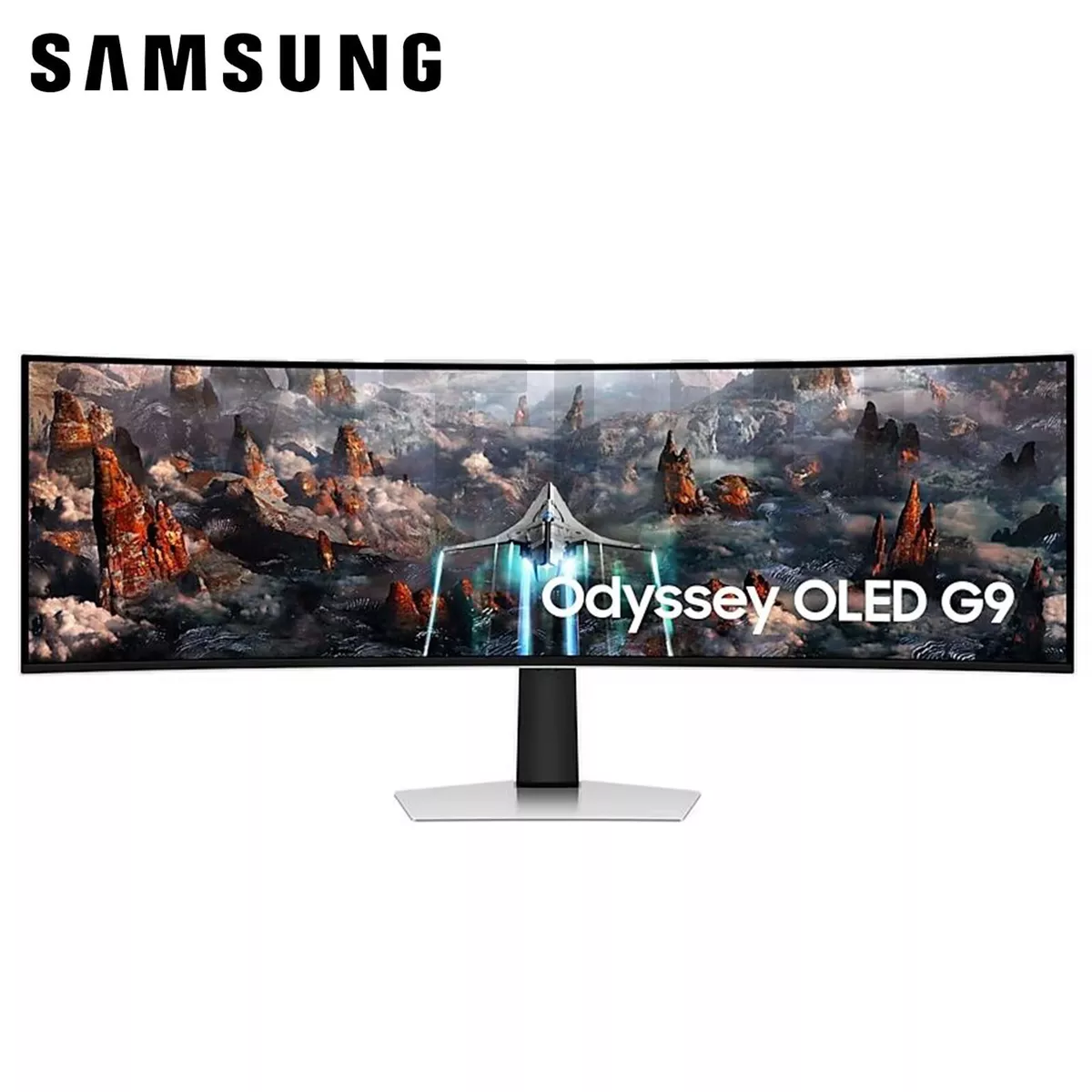 SAMSUNG Odyssey OLED G9 S49CG934 49 Curved Gaming Monitor 240Hz FreeSync