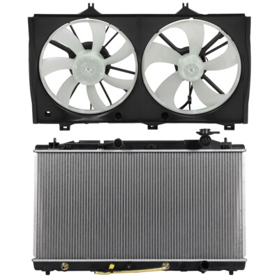 Electric Radiator Cooling Fan Kit For 2007 2008 2009 2010-2011 Toyota Camry