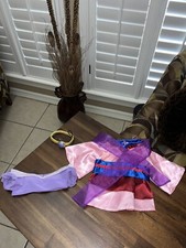 Build a Bear Disney Mulan Costume Dress Kimono Chinese & Jasmine Princess Items