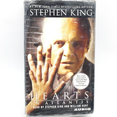 Stephen King Hearts In Atlantis audio book CD William Hurt Anthony Hopkins box