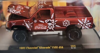 M2 Machines CHRISTMAS Coca Cola 1993 Chevrolet Silverado 1500 4×4