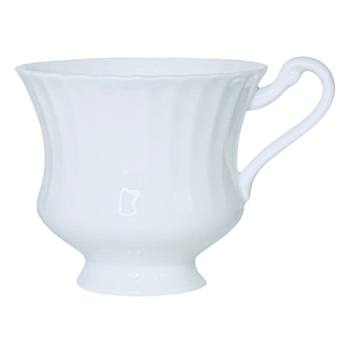Paragon PAR179 White Fluted Bone Tea Cup Saucer Bread Plate CHOOSE - Picture 7 of 17