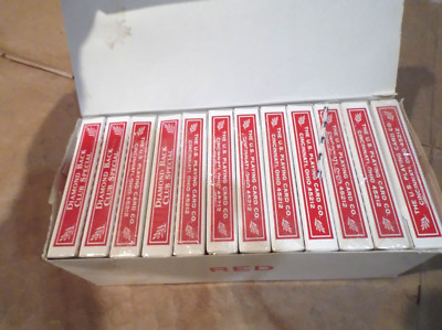 Lot of 12 packs Vintage BEE POKER RED No.92 Diamond Playing Cards Club Special