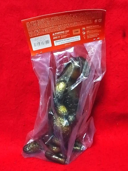 Toy Figure Medicom Toy Godzilla Clear Black Gold Series Vintage Soft Vinyl - Image 2 of 3