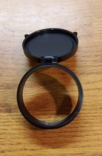 64mm, Quick Flip Spring Open Rifle Scope Lens Cover - 4413