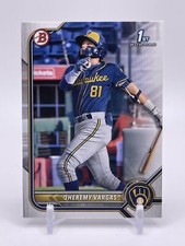 Jheremy Vargas 2022 1st Bowman Prospects #BP-144 Milwaukee Brewers