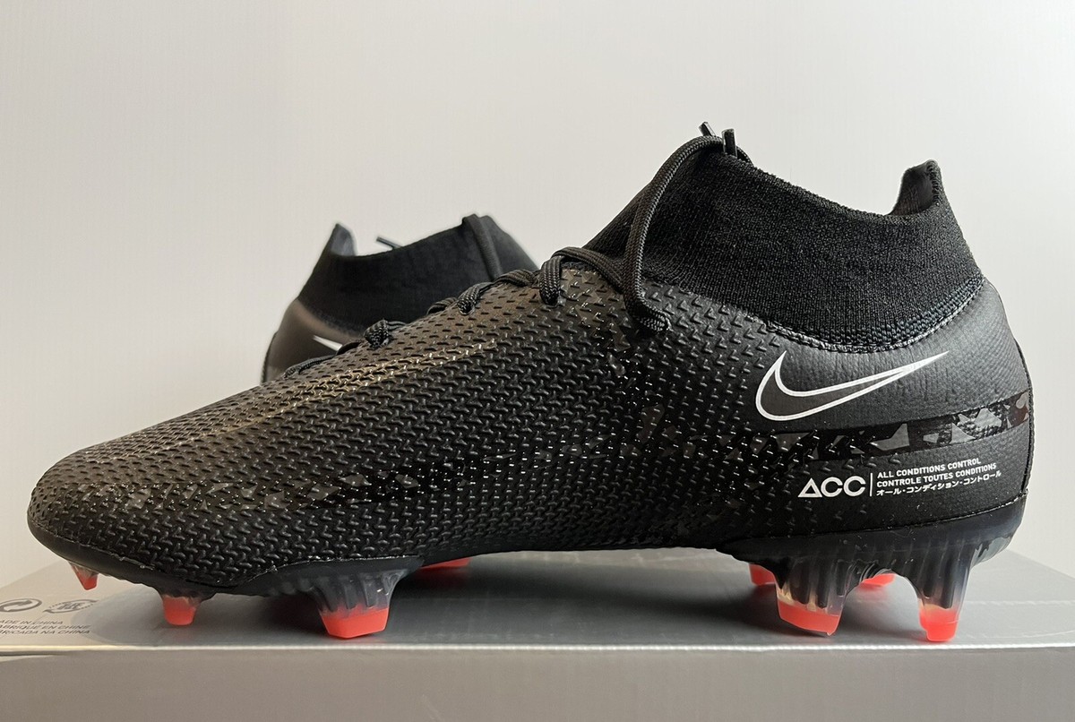 Nike Phantom GT2 Elite DF FG Black Smoke Grey CZ9889-001 Men's