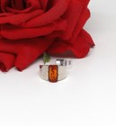 Sterling Silver Nwot Jtv Amber Ring Size 9 4.43g Cat Charity