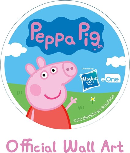 Themed Peppa Pig Print - Peppa and Friends Puddles Doodle Poster Wall Art - Picture 7 of 7