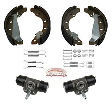 VW Polo 86c 6N OHNE ABS Bremsbacken Radbremszylinder Zubehör hinten Hinterachse